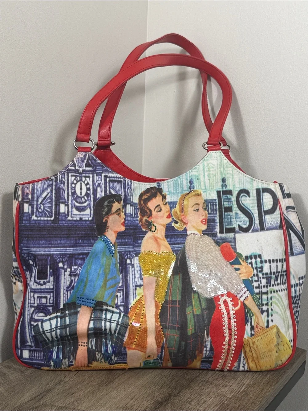Isabella Fiore Y2K Husband Shopping gossip girls vintage tote